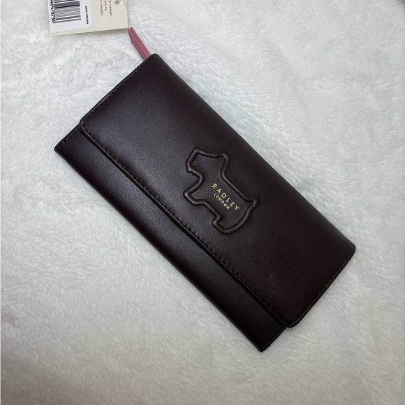 Radley London Dark Brown Leather Clutch - Picture 4 of 6